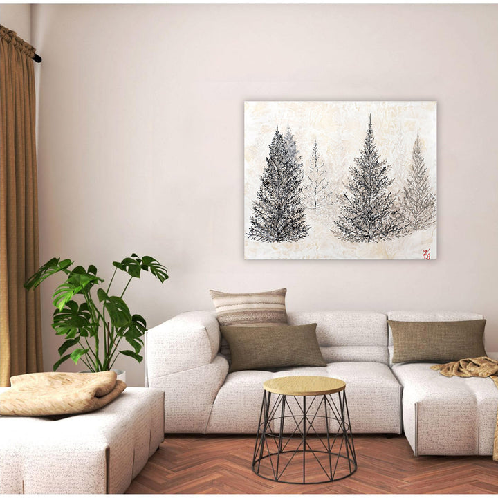 "Monoscape VI" Canvas Wall Art By Karen Biery