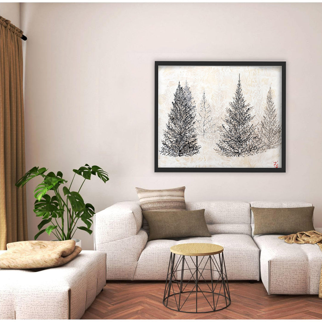 "Monoscape VI" Canvas Wall Art By Karen Biery