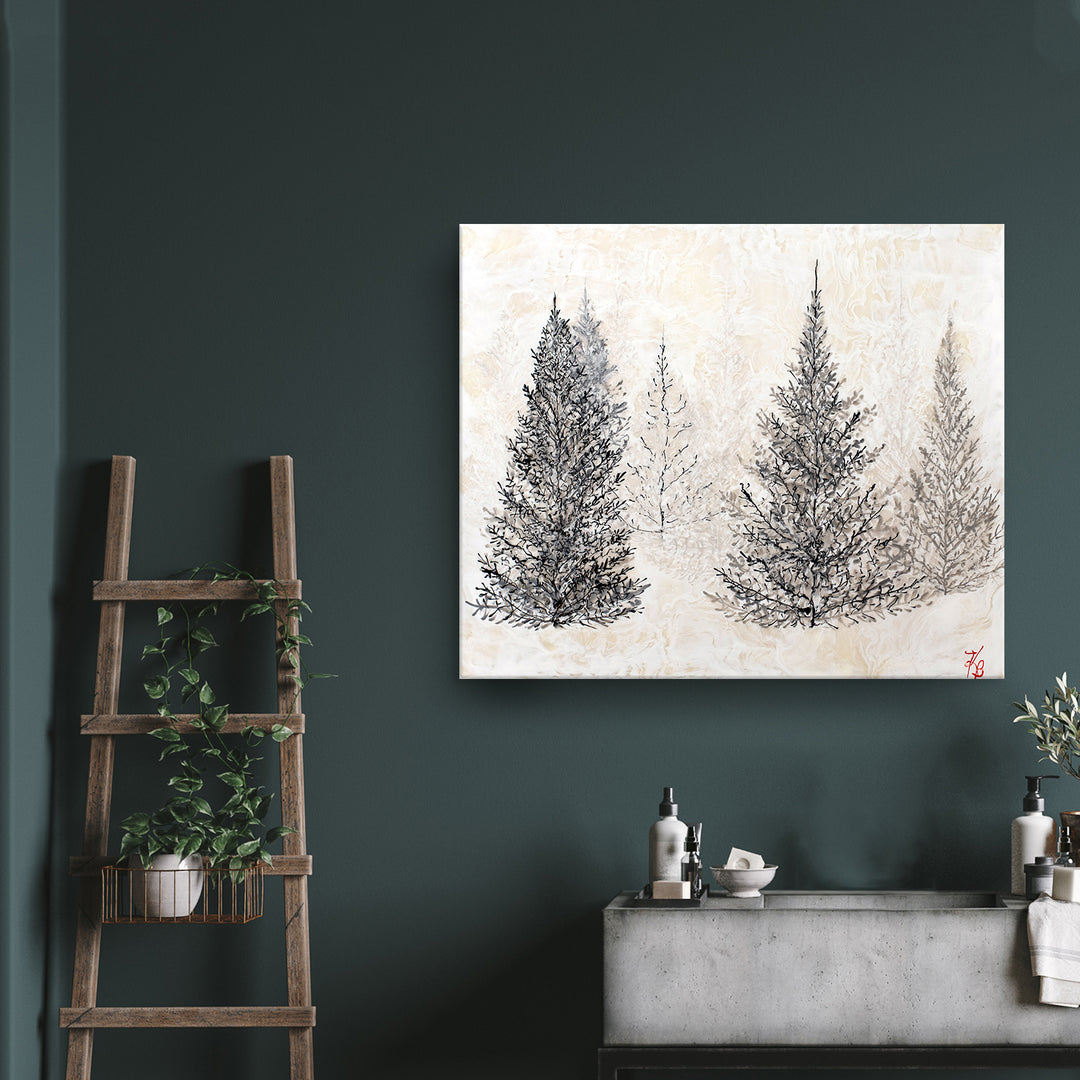 "Monoscape VI" Canvas Wall Art By Karen Biery