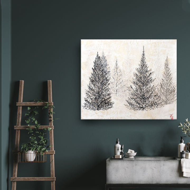 "Monoscape VI" Canvas Wall Art By Karen Biery