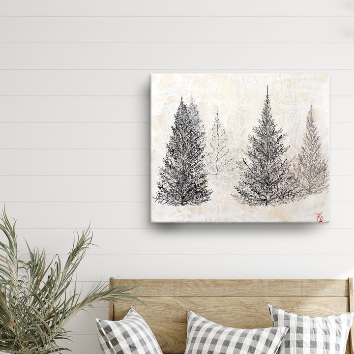 "Monoscape VI" Canvas Wall Art By Karen Biery