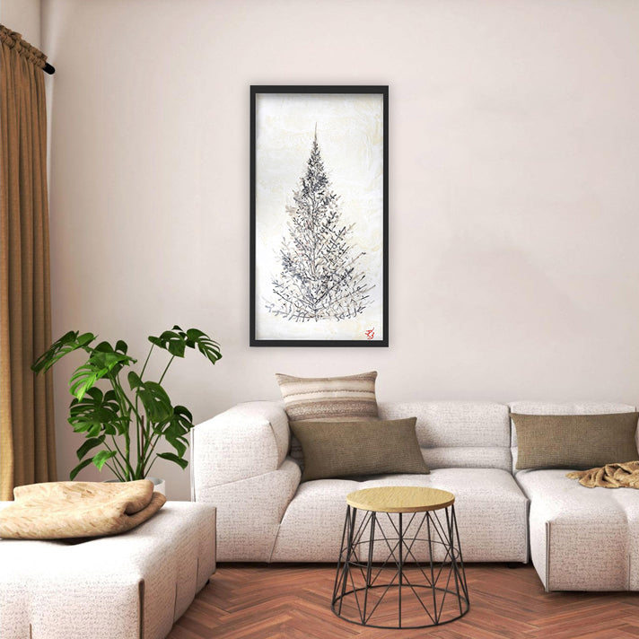 "Monoscape VIII" Canvas Wall Art By Karen Biery