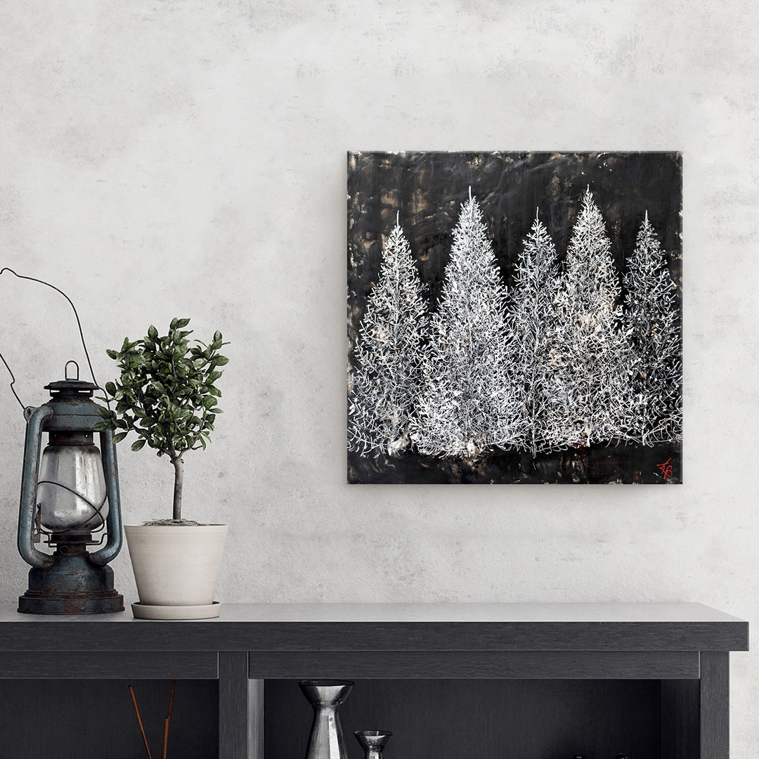 "Monoscape XIII" Canvas Wall Art By Karen Biery