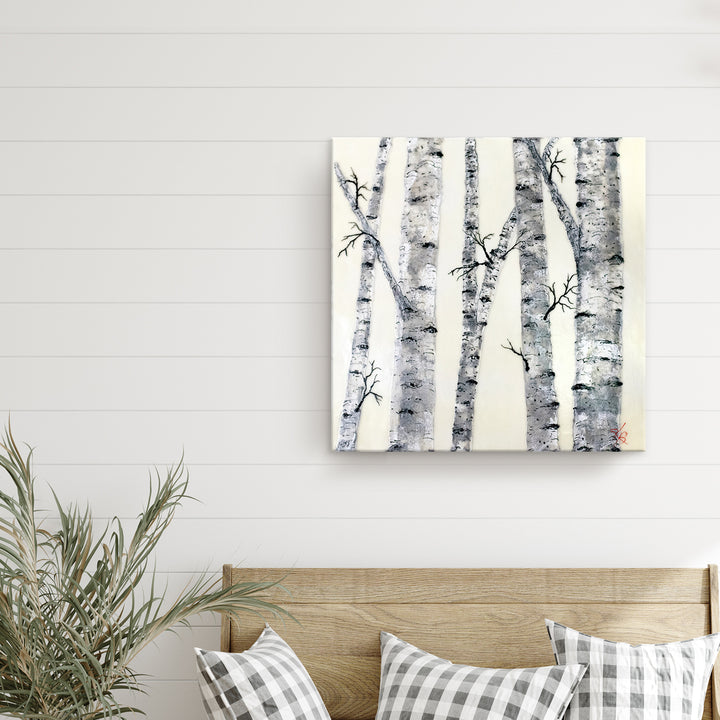 "Monoscape XVII" Canvas Wall Art By Karen Biery