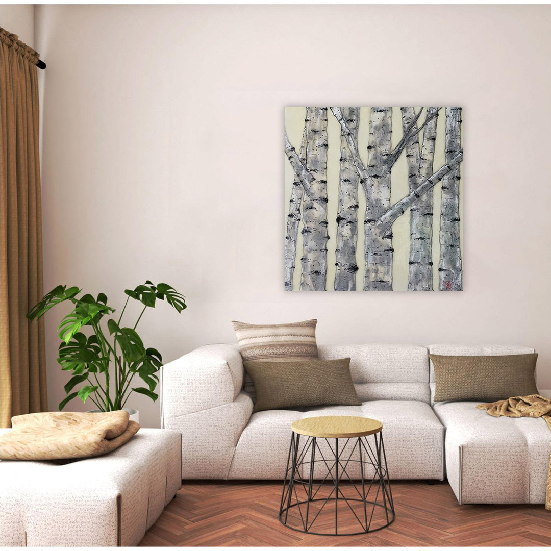 "Monoscape XVIII" Canvas Wall Art By Karen Biery
