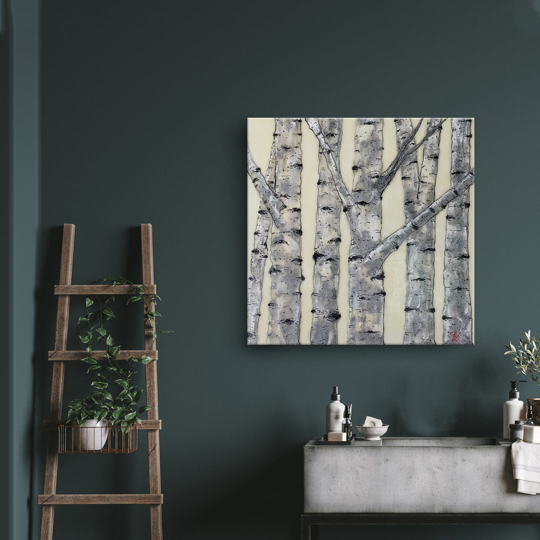 "Monoscape XVIII" Canvas Wall Art By Karen Biery