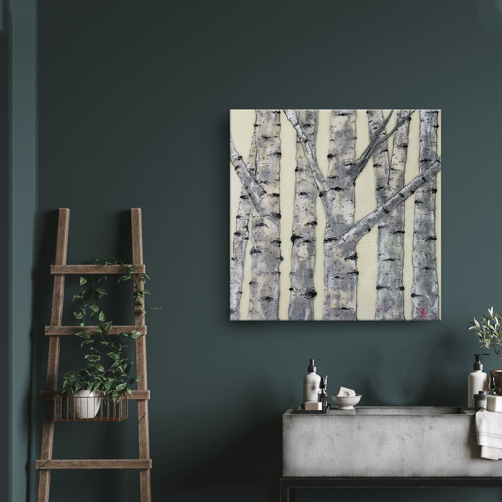 "Monoscape XVIII" Canvas Wall Art By Karen Biery