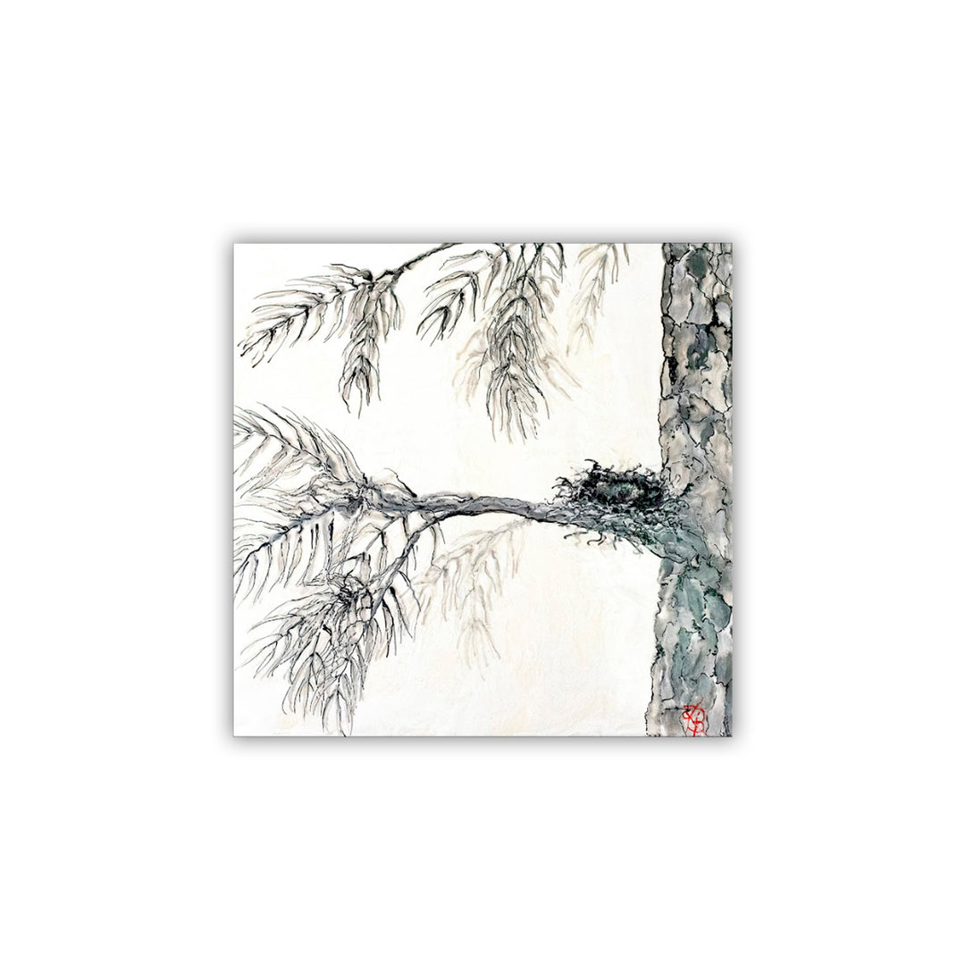 "Monoscape XIX" Canvas Wall Art By Karen Biery