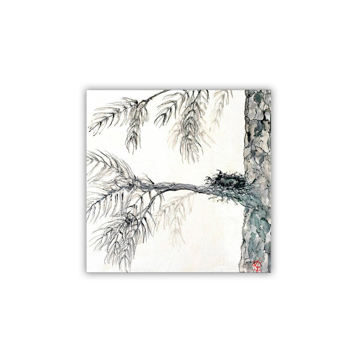 "Monoscape XIX" Canvas Wall Art By Karen Biery