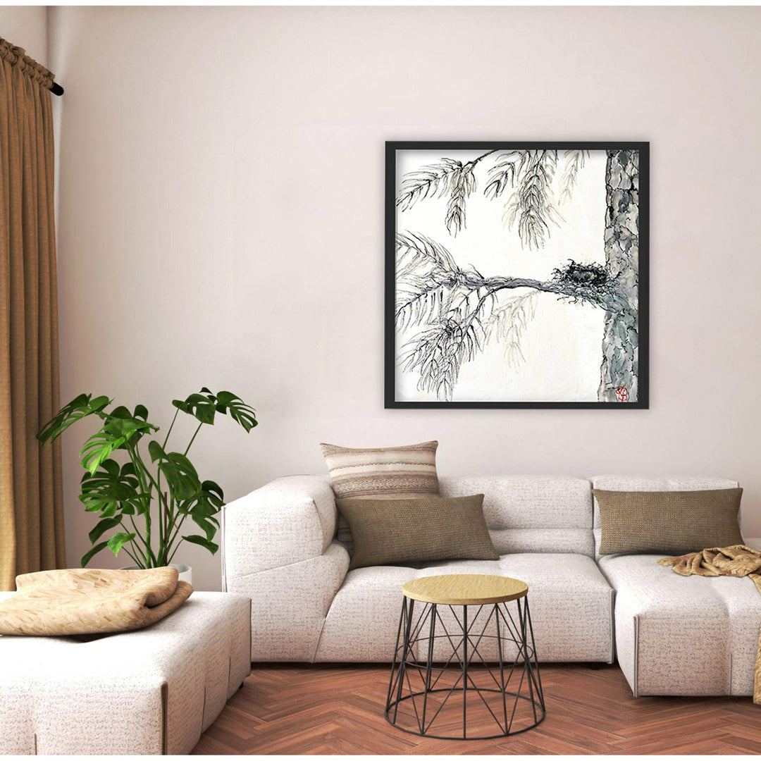 "Monoscape XIX" Canvas Wall Art By Karen Biery