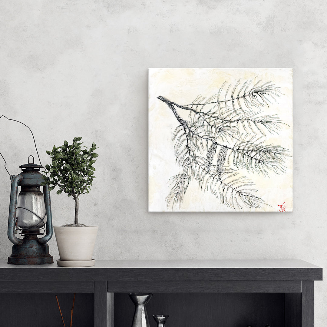 "Monoscape XXI" Canvas Wall Art Karen Biery