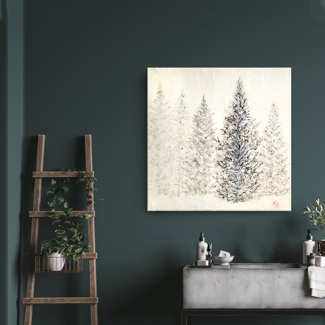 "Monoscape XXII" Canvas Wall Art Karen Biery