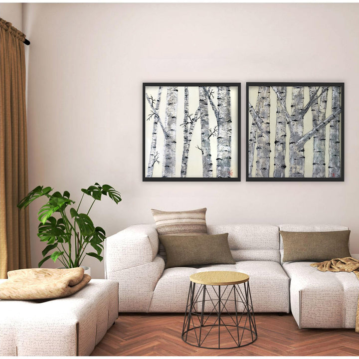 "Monoscape XXVI" Canvas Wall Art Set Karen Biery