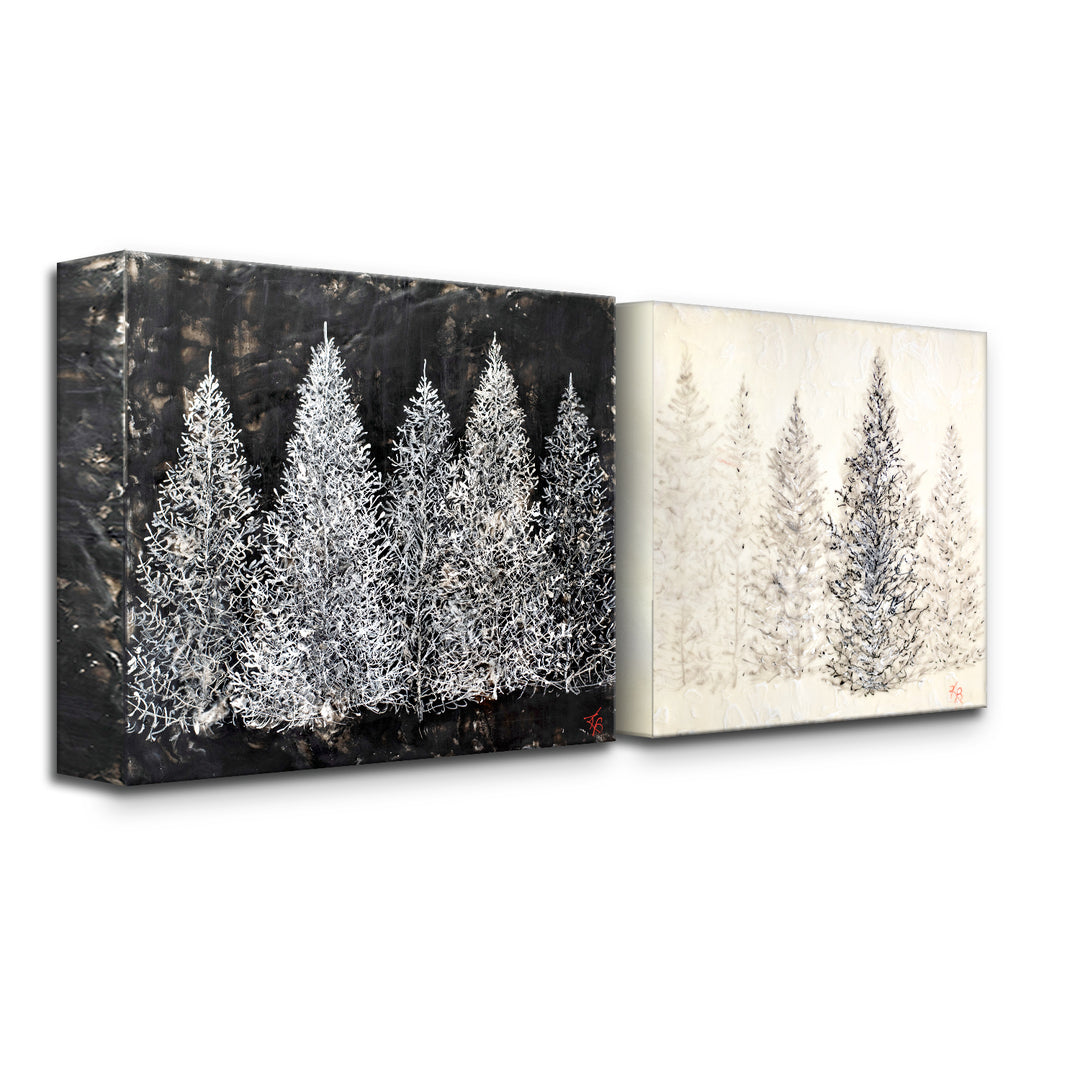 "Monoscape XXVII" Canvas Wall Art Set Karen Biery