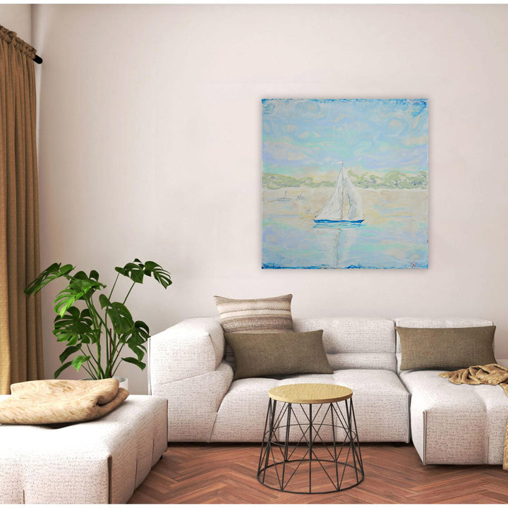 "Monoscape XXIX" Canvas Wall Art Karen Biery