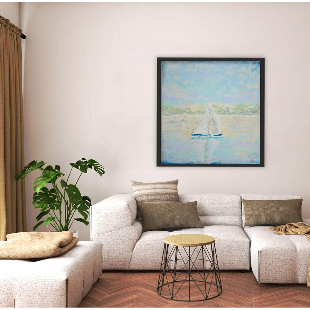 "Monoscape XXIX" Canvas Wall Art Karen Biery