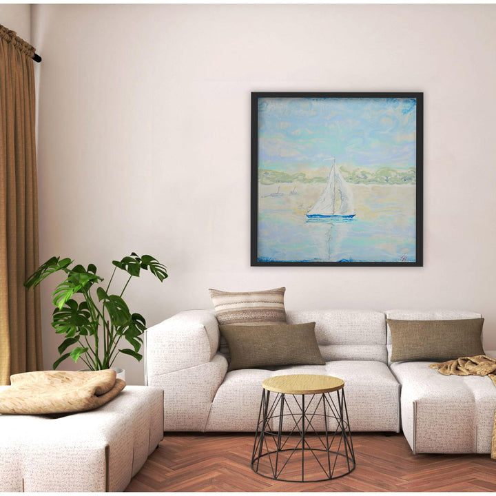 "Monoscape XXIX" Canvas Wall Art Karen Biery