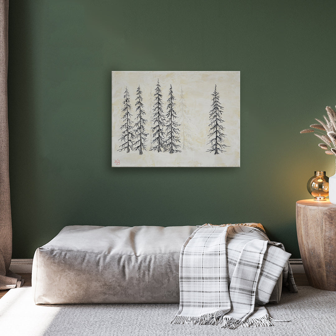 "Monoscape XXX" Canvas Wall Art Karen Biery