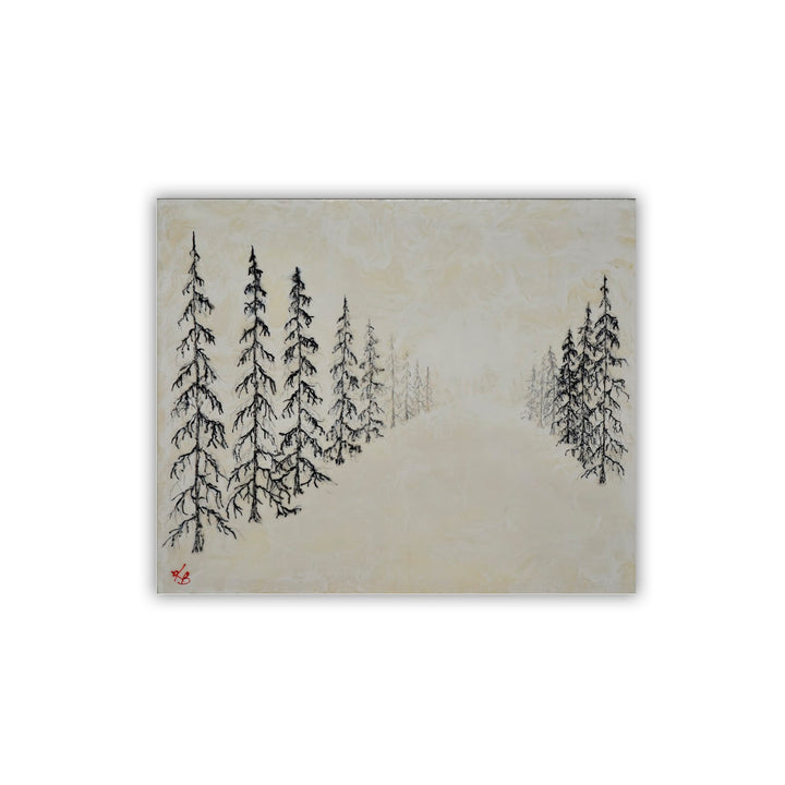 "Monoscape XXXI" Canvas Wall Art Karen Biery
