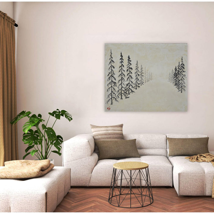 "Monoscape XXXI" Canvas Wall Art Karen Biery