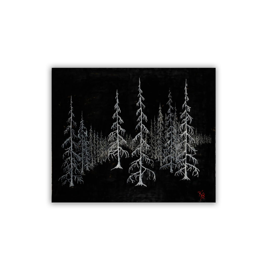 "Monoscape XXXII" Canvas Wall Art Karen Biery