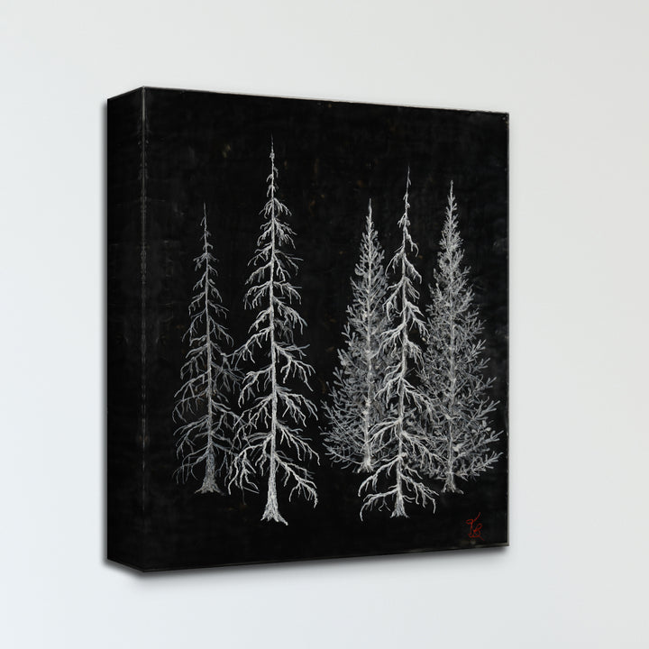 "Monoscape XXXIII" Canvas Wall Art Karen Biery