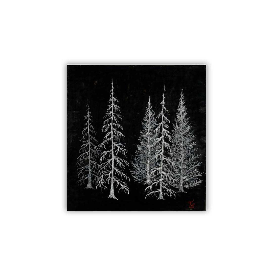 "Monoscape XXXIII" Canvas Wall Art Karen Biery