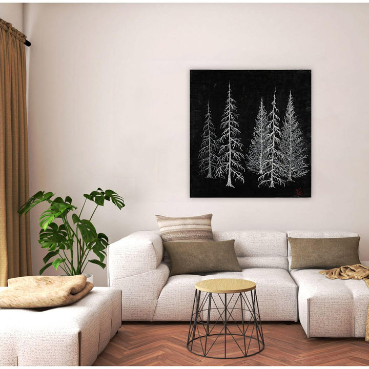 "Monoscape XXXIII" Canvas Wall Art Karen Biery