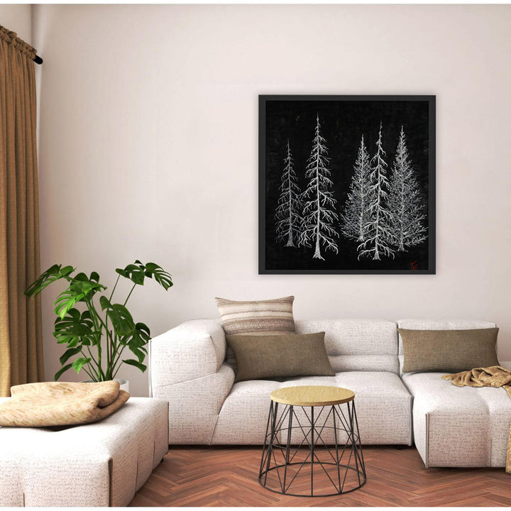 "Monoscape XXXIII" Canvas Wall Art Karen Biery