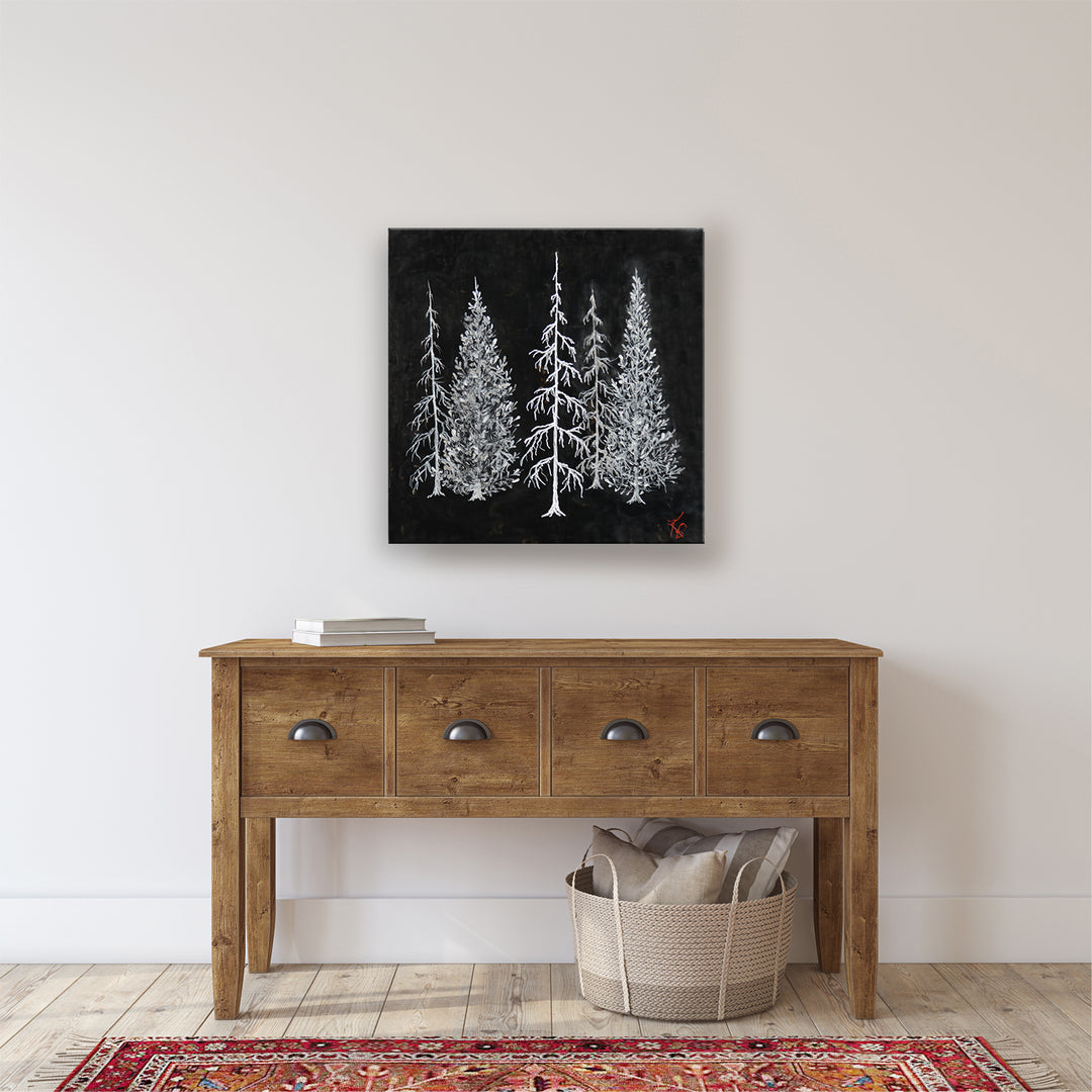 "Monoscape XXXV" Canvas Wall Art Karen Biery