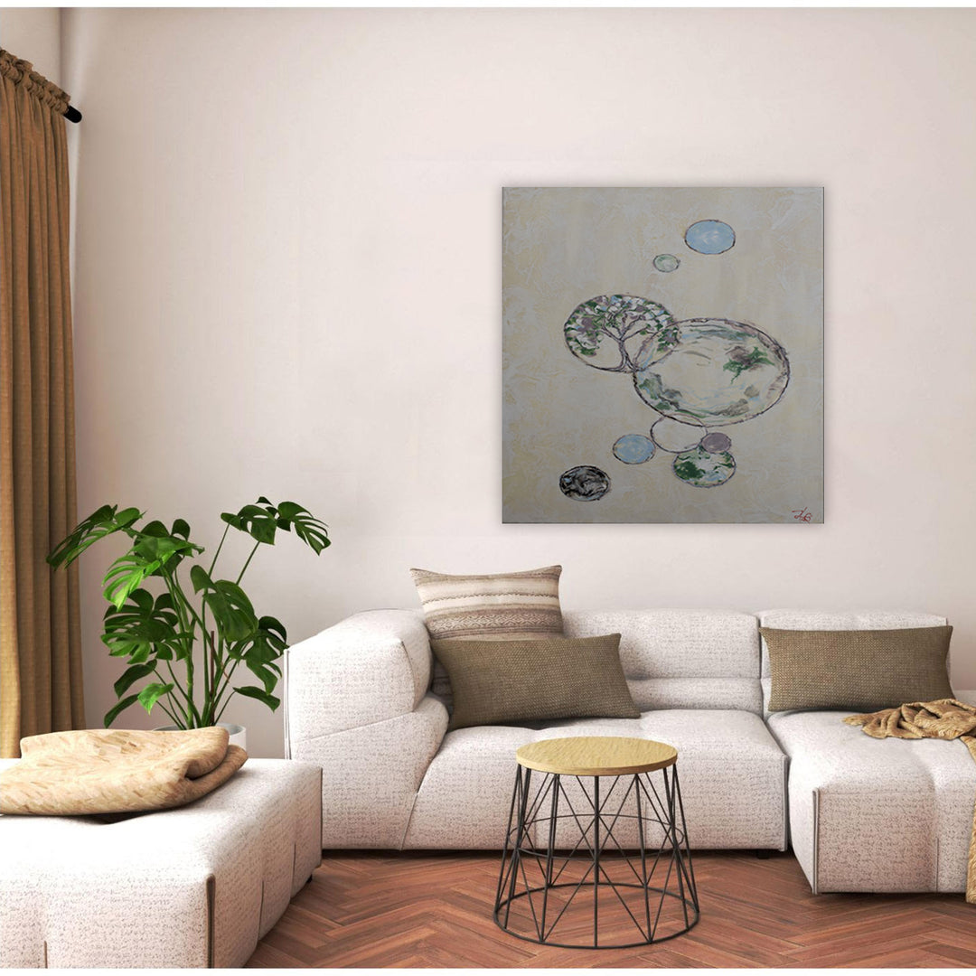 "Monoscape XXXVII" Canvas Wall Art Karen Biery