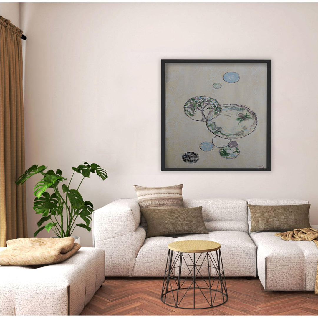 "Monoscape XXXVII" Canvas Wall Art Karen Biery