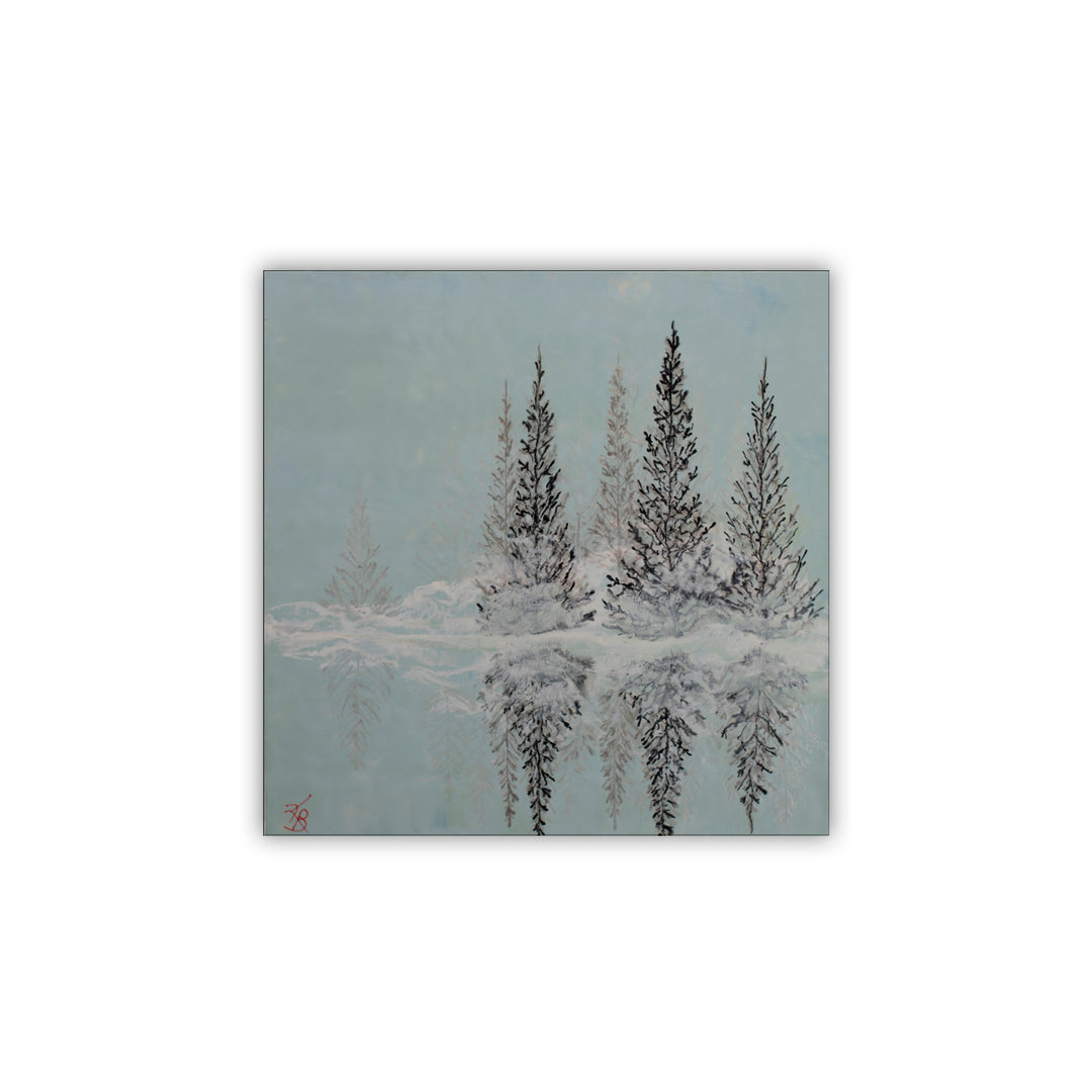 "Monoscape XXXVIII" Canvas Wall Art Karen Biery