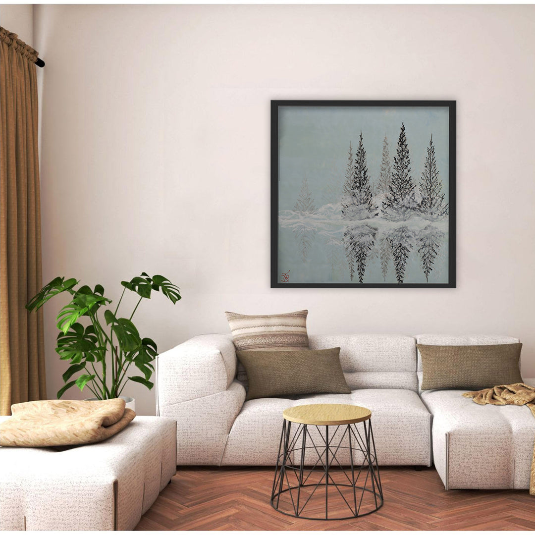 "Monoscape XXXVIII" Canvas Wall Art Karen Biery