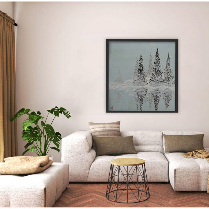 "Monoscape XXXVIII" Canvas Wall Art Karen Biery