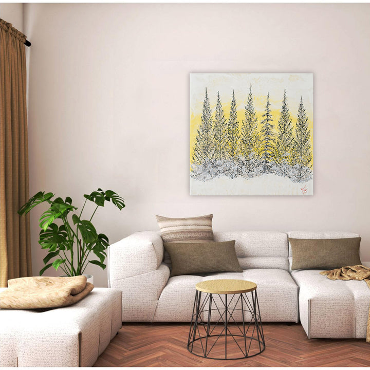 "Monoscape XLIV" Canvas Wall Art By Karen Biery