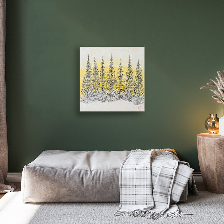 "Monoscape XLIV" Canvas Wall Art By Karen Biery