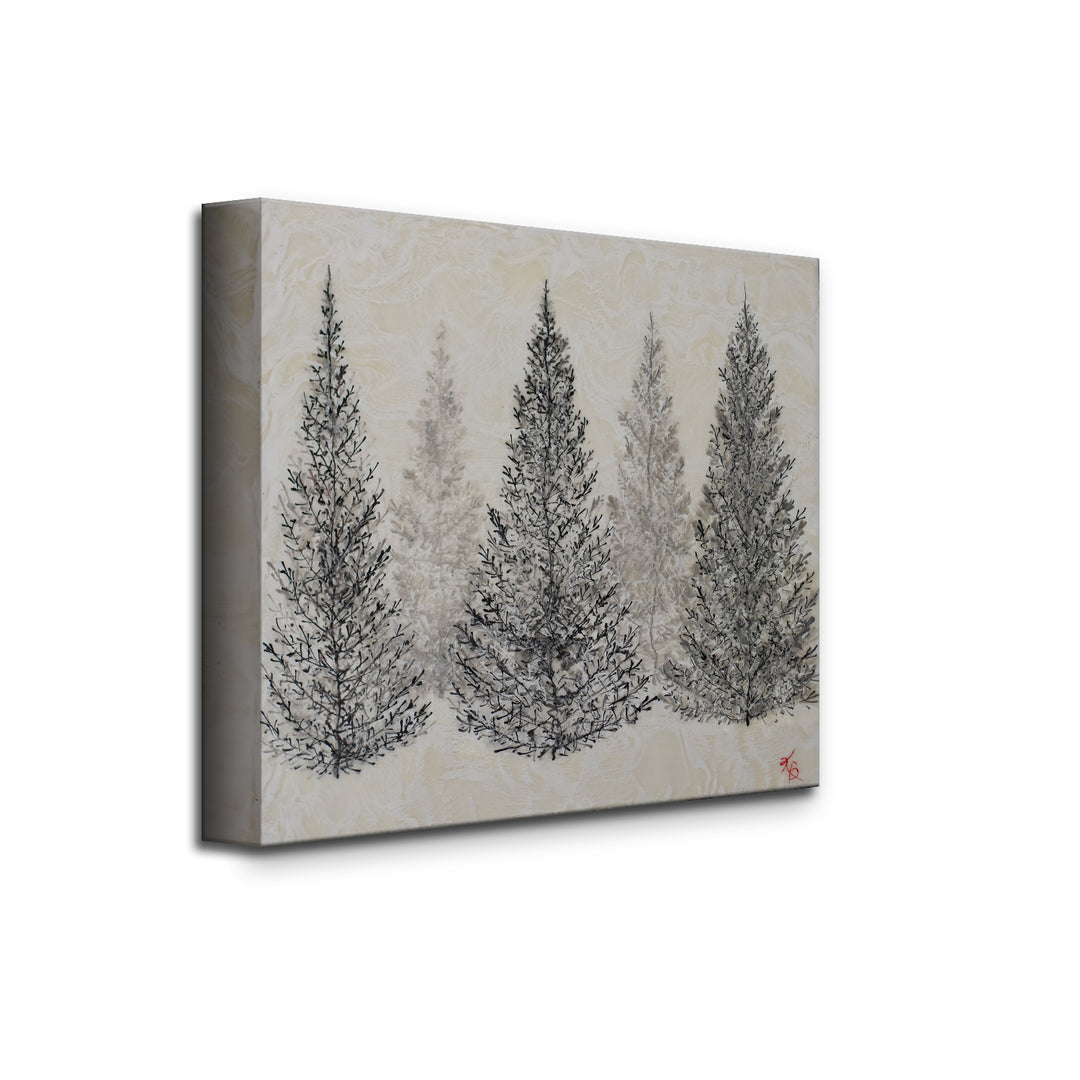 "Monoscape XLV" Canvas Wall Art By Karen Biery