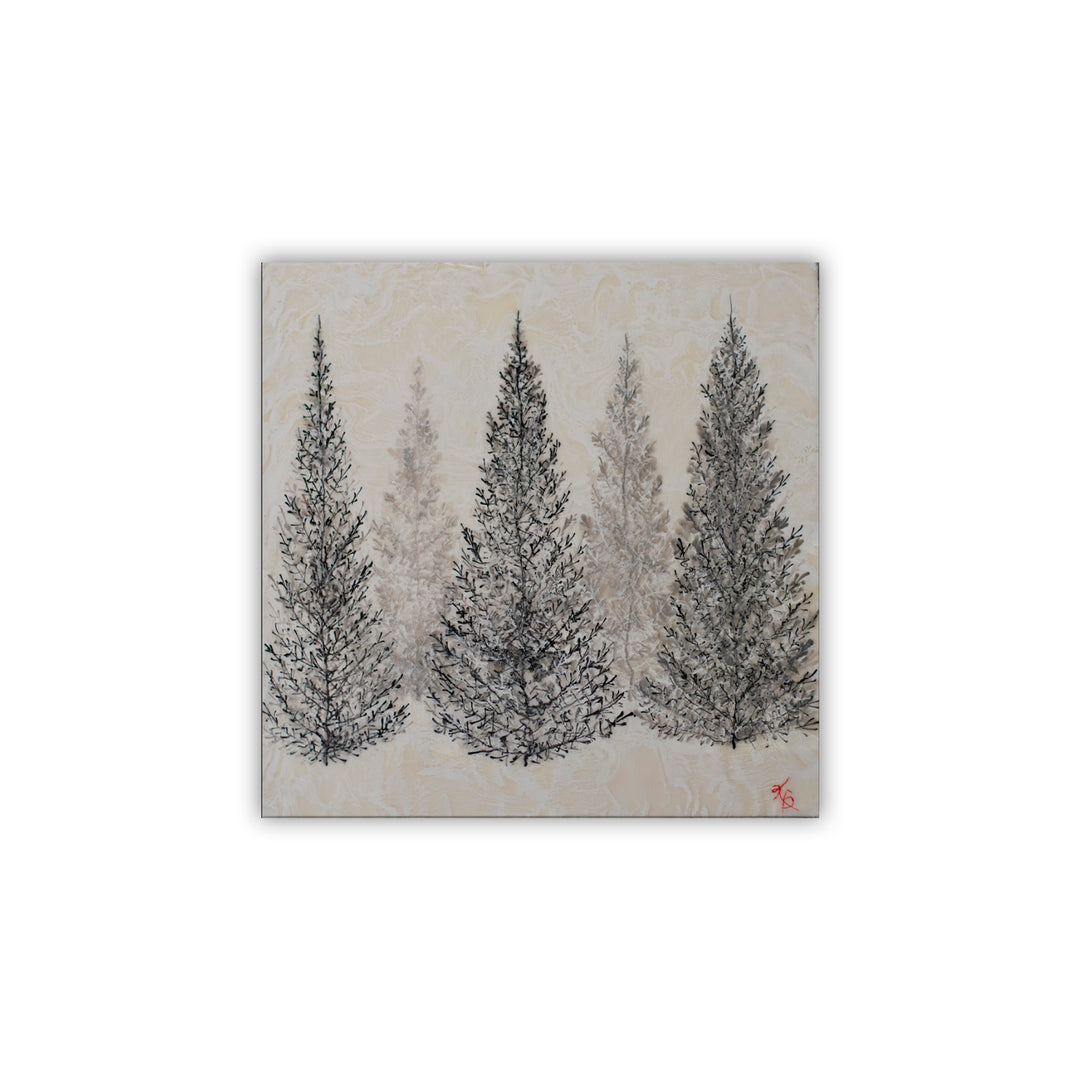 "Monoscape XLV" Canvas Wall Art By Karen Biery
