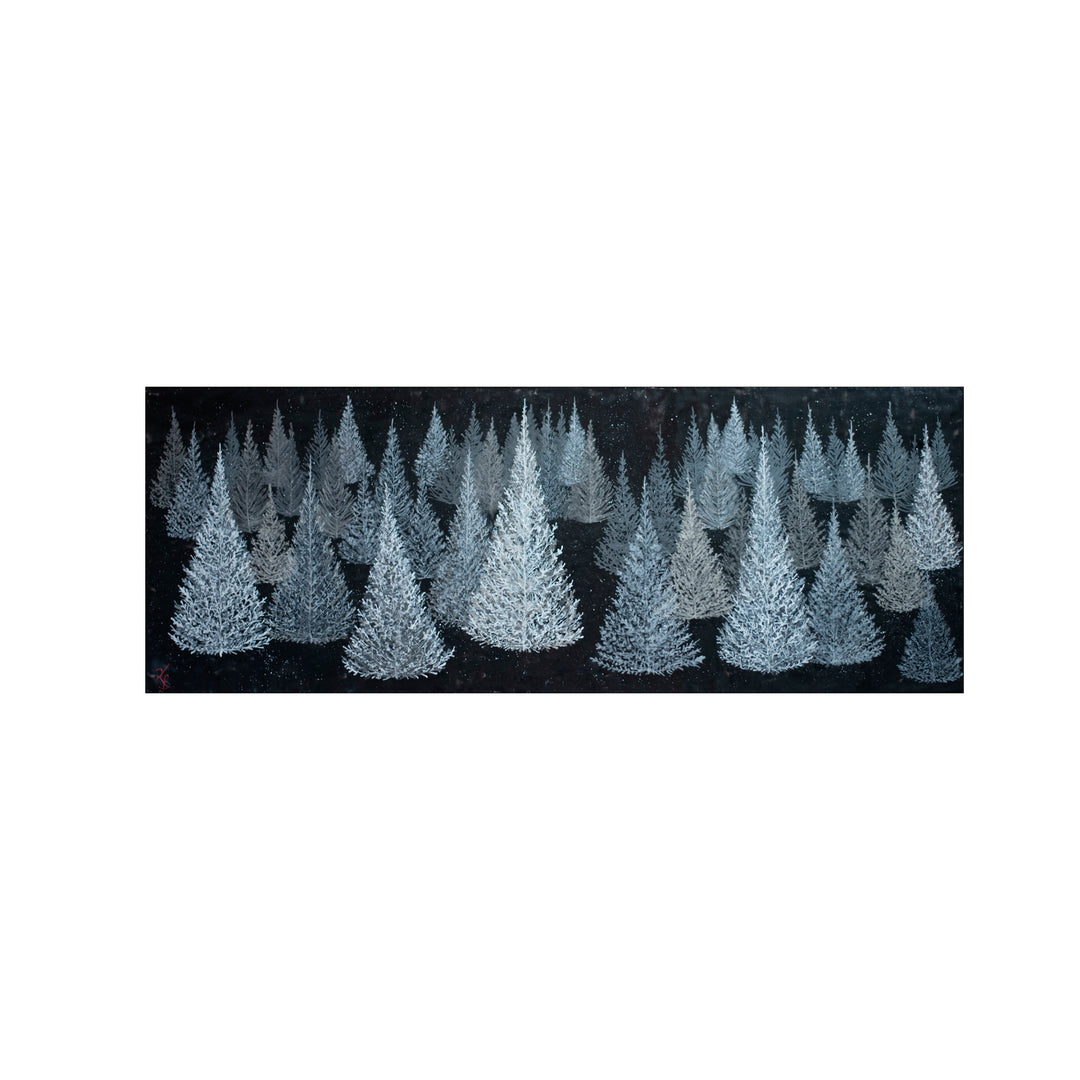 "Monoscape XLVIII" Canvas Wall Art By Karen Biery