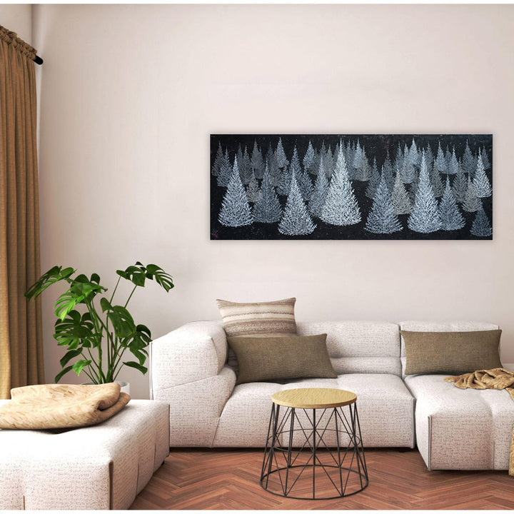 "Monoscape XLVIII" Canvas Wall Art By Karen Biery