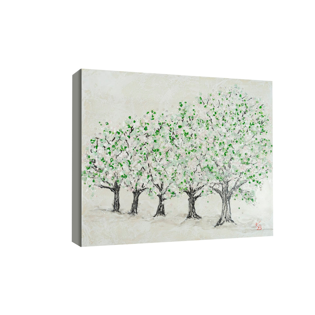 "Springtime Serenity" Canvas Wall Art Karen Biery