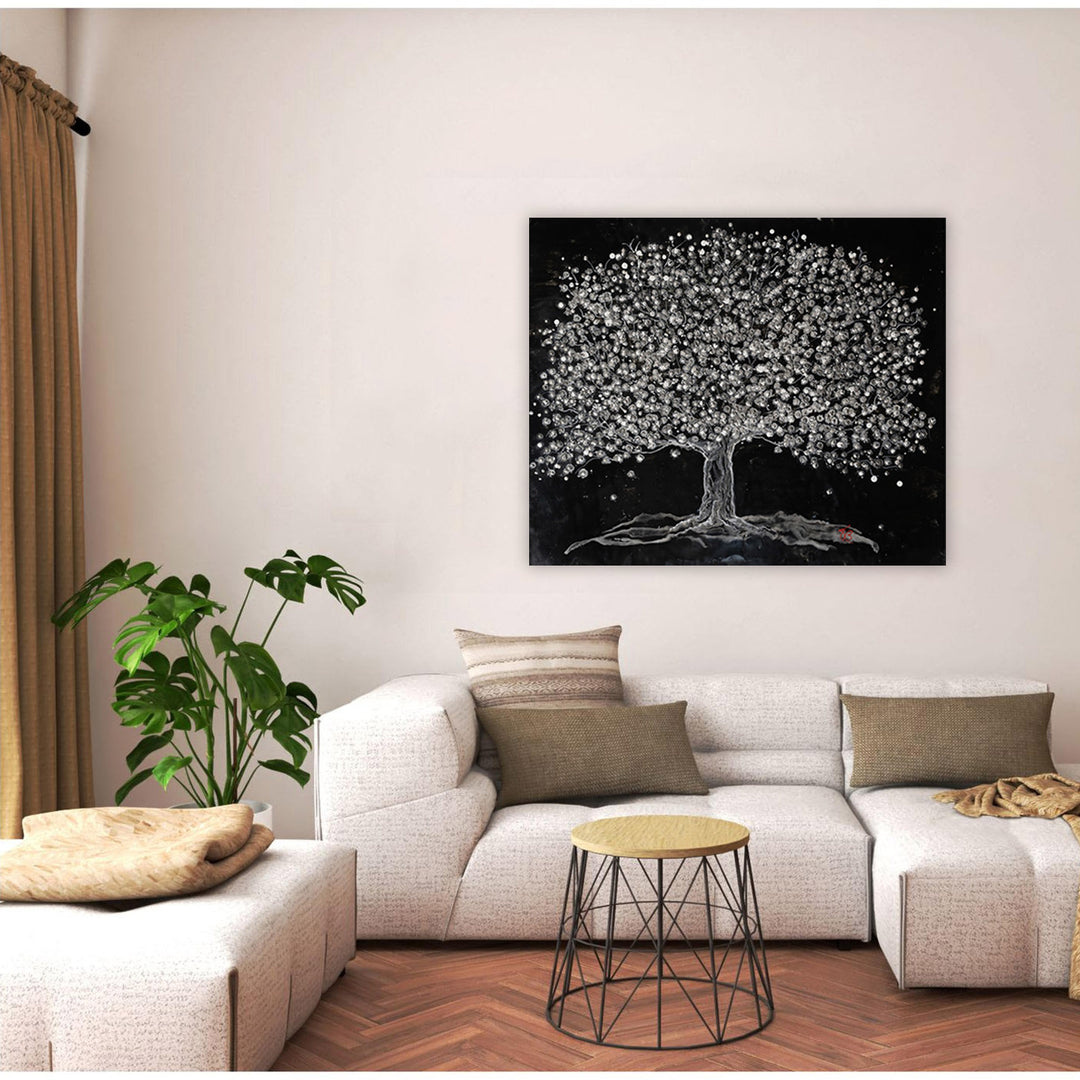 "Celestial Bloom" Canvas Wall Art By Karen Biery