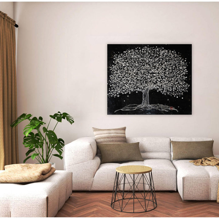 "Celestial Bloom" Canvas Wall Art By Karen Biery