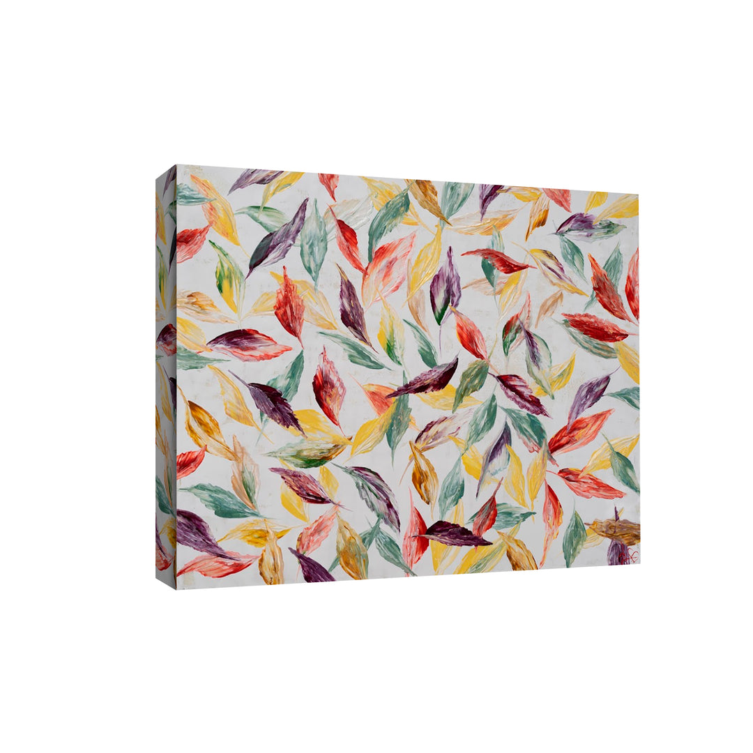 "Color Cascade" Canvas Wall Art