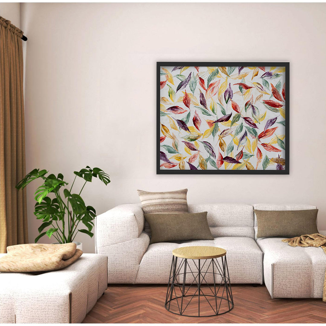 "Color Cascade" Canvas Wall Art
