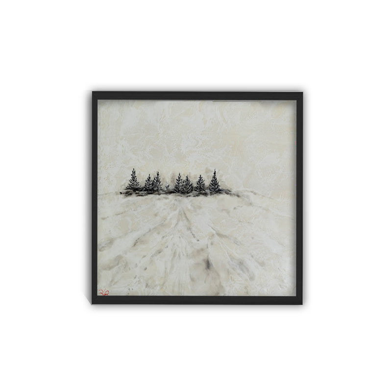 "Frosted Horizon" Canvas Wall Art By Karen Biery