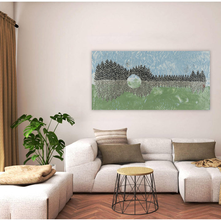"Emerald Waters" Canvas Wall Art By Karen Biery