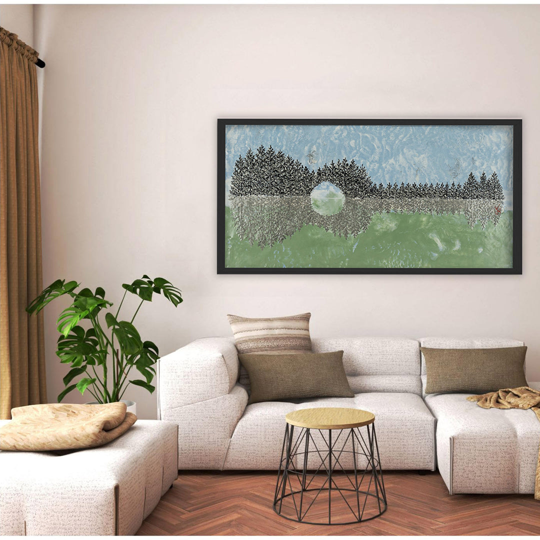 "Emerald Waters" Canvas Wall Art By Karen Biery