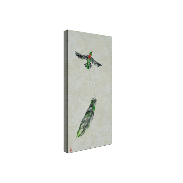 "Vivid Flutter" Canvas Wall Art Karen Biery